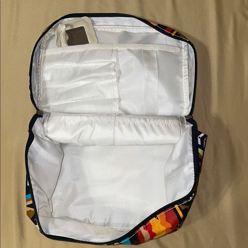 Colorful Patterned Makeup Case - Picture 3 of 3